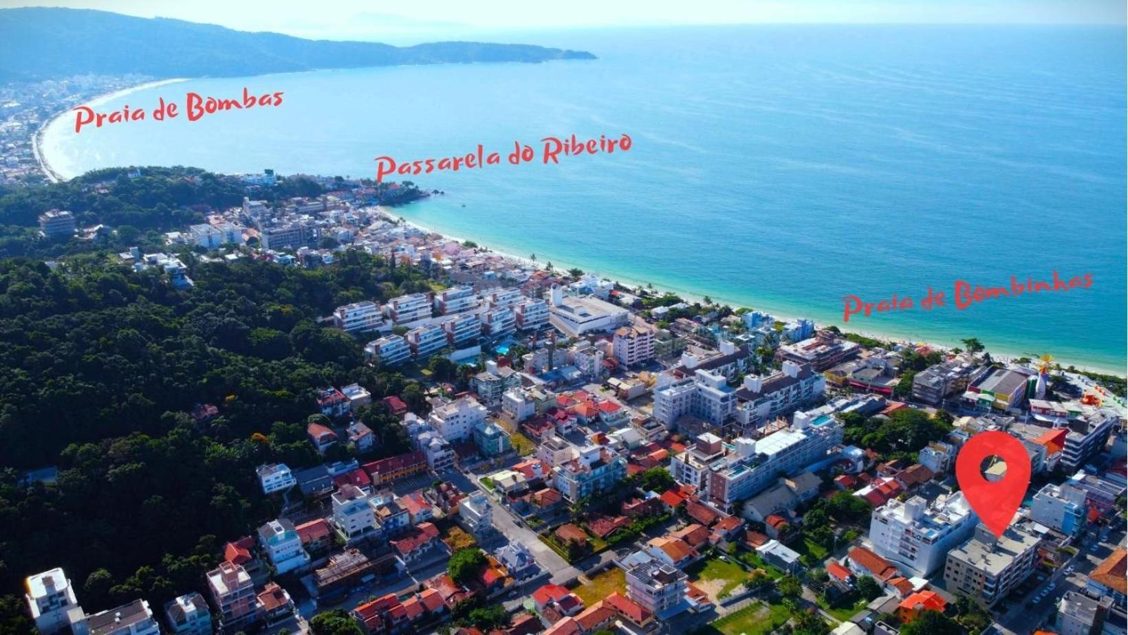 1089 - Praia de Bombinhas novíssimo 02 dormitórios Exterior foto